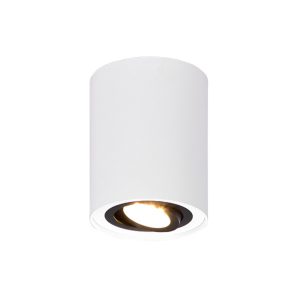 Spot okrągły biało-czarny COOKIE 1xGU10x35W wym:12,5×9,6×9,6cm IP20 Trio 913909