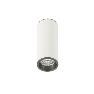 Spot okrągły biało-szary MOLDES LED 7W biały neutralny IP20 Italux 914380