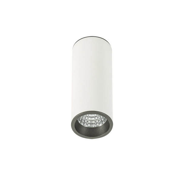 Spot okrągły biało-szary MOLDES LED 7W biały neutralny IP20 Italux 914380