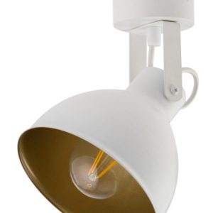 Spot okrągły biało-złoty Mars 1xE27x15W wym:23x15x15cm IP20 Sigma Lighting 909686