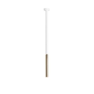 Spot okrągły biało-złoty STICK 1xG9x5W wym:63×5,5×5,5cm IP20 Aldex 909208