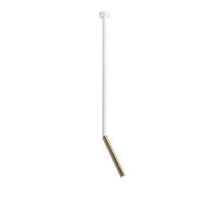 Spot okrągły biało-złoty STICK 1xG9x5W wym:81,5×5,5×5,5cm IP20 Aldex 908952