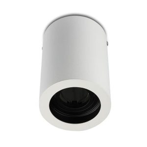 Spot okrągły biały 1xGU10x35W wym:10×14,2×14,2cm IP20 V-TAC 905007 Spot okrągły biały 1xGU10x35W wym:10×14,2×14,2cm IP20 V-TAC 905007