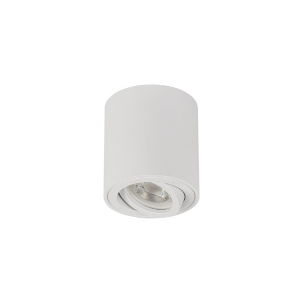Spot okrągły biały BORD ONE 1xGU10x10W wym:8,5x8x8cm IP20 Kanlux 915049