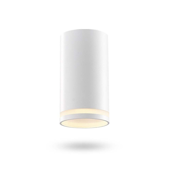 Spot okrągły biały Carmelo 1xGU10x30W wym:10x5,5x5,5cm IP20 Videx 915068