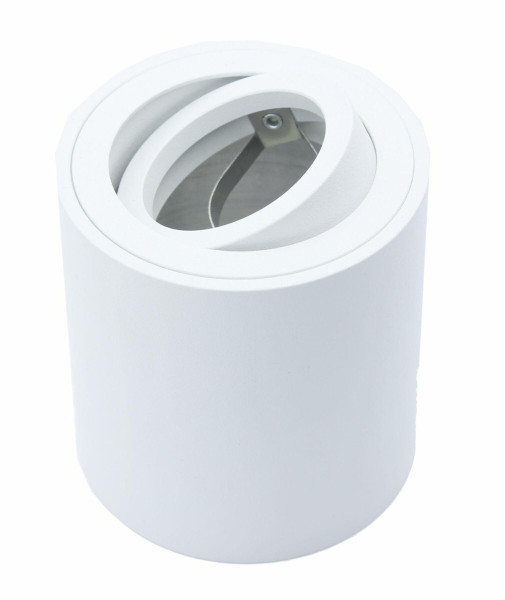Spot okrągły biały CORTO 1xGU10x10W wym:8,5x8x8cm IP20 IdeaLED 915103