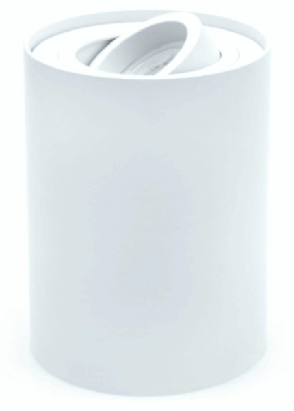 Spot okrągły biały CRONO 1xGU10x10W wym:12,5x9,6x9,6cm IP20 IdeaLED 915291