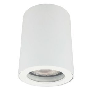 Spot okrągły biały Faro 1xGU10x50W wym:8,8×6,5×6,5cm IP65 Light Prestige 914388 Spot okrągły biały Faro 1xGU10x50W wym:8,8×6,5×6,5cm IP65 Light Prestige 914388