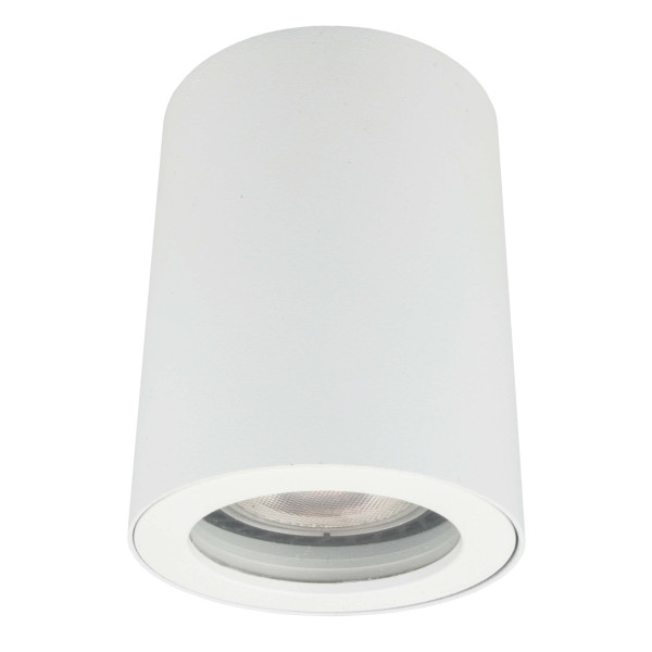 Spot okrągły biały Faro 1xGU10x50W wym:8,8x6,5x6,5cm IP65 Light Prestige 914388