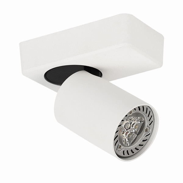Spot okrągły biały FEDERICA 1xGU10x25W wym:13x13x7cm IP20 Italux 917270