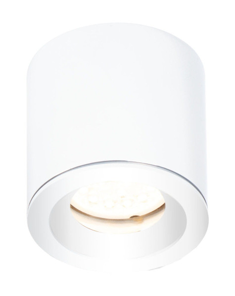 Spot okrągły biały FORM 1xGU10x10W wym:8x8x8cm IP65 Maxlight 913411