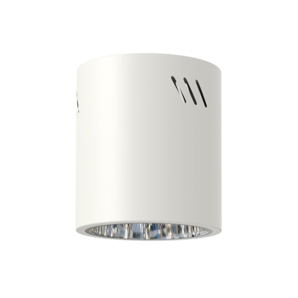 Spot okrągły biały George 1xE27x60W wym:12,5x11x11cm IP20 Milagro 915075
