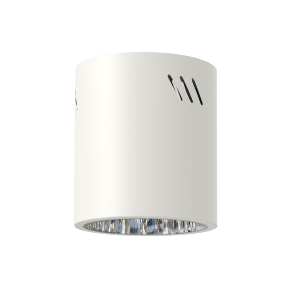 Spot okrągły biały George 1xE27x60W wym:15x13,7x13,7cm IP20 Milagro 915070