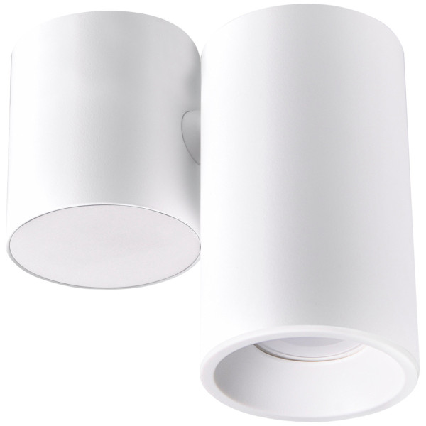 Spot okrągły biały HOBRO 1xGU10x10W wym:14x14,5x7cm IP20 Polux 915090