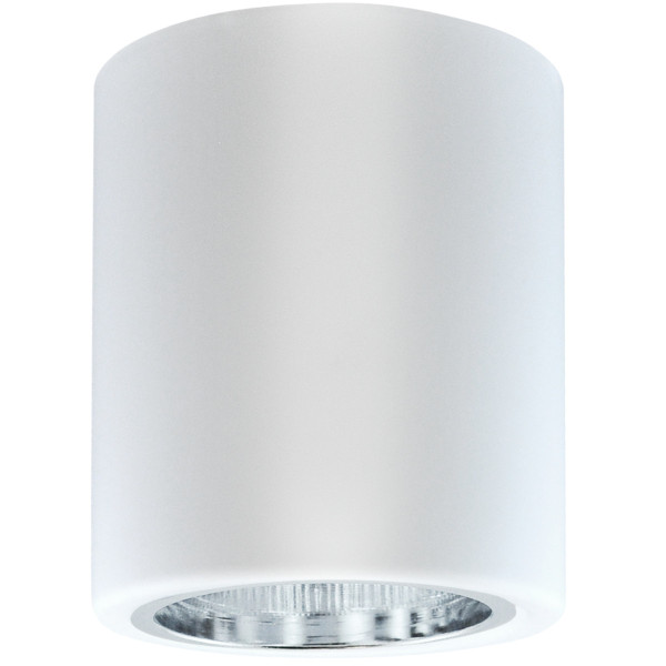 Spot okrągły biały JUPITER 1xE27x20W wym:12x9,8x9,8cm IP20 Polux 915076