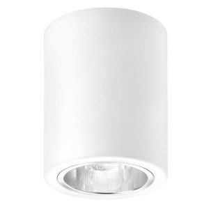 Spot okrągły biały matowy Kobald 1xE27x40W wym:11x9x9cm IP20 Rabalux 962386