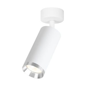 Spot okrągły biały MICA 1xGU10x10W wym:19,5x6x6cm IP20 Milagro 909635