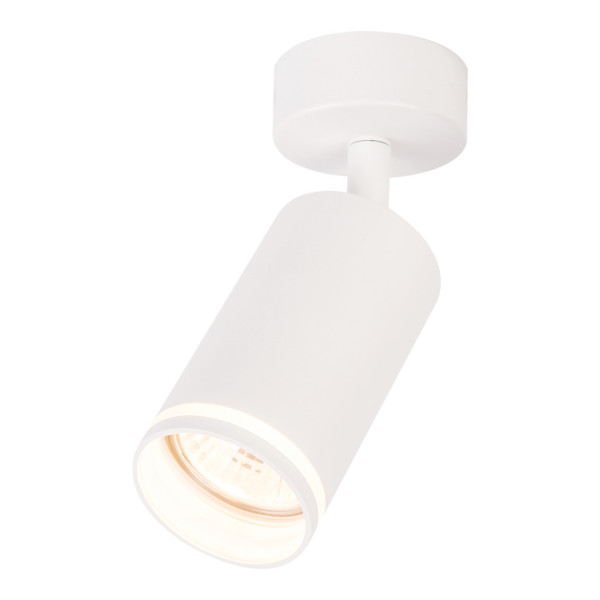 Spot okrągły biały PIPE 1xGU10x10W wym:16,5x6x6cm IP20 Milagro 909677