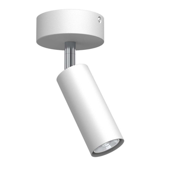 Spot okrągły biały POINT 1xGU10x4W wym:17,5x8x8cm IP20 Brosline 904967