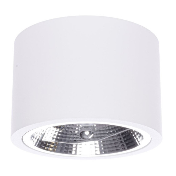 Spot okrągły biały REDONDO 1xES111x35W wym:10x12x12cm IP20 Milagro 915267
