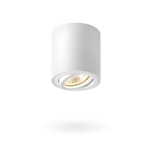 Spot okrągły biały Spotlight 1xGU10x30W wym:8,4x8x8cm IP20 Videx 914389 Spot okrągły biały Spotlight 1xGU10x30W wym:8,4x8x8cm IP20 Videx 914389