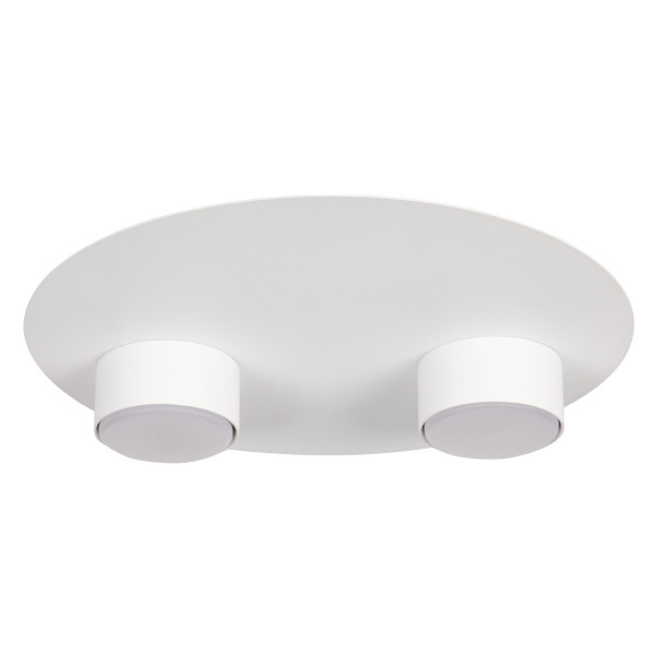 Spot okrągły biały STAR 2xGX53x12W wym:8x33x33cm IP20 Sigma Lighting 913929