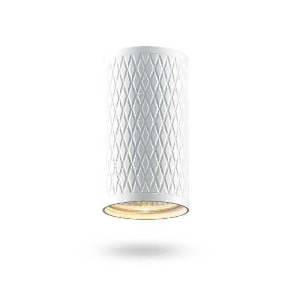 Spot okrągły biały Talen 1xGU10x30W wym:11x5,5x5,5cm IP20 Videx 914421