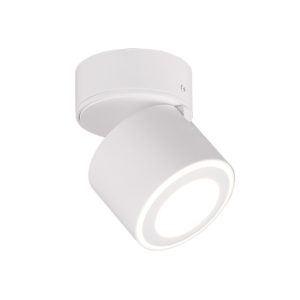 Spot okrągły biały TAURUS LED 5W biały ciepły wym:10,9×8,7×8,7cm IP20 Trio 909129 Spot okrągły biały TAURUS LED 5W biały ciepły wym:10,9×8,7×8,7cm IP20 Trio 909129