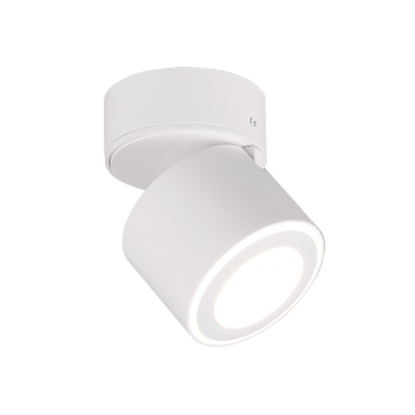 Spot okrągły biały TAURUS LED 5W biały ciepły wym:10,9x8,7x8,7cm IP20 Trio 909129