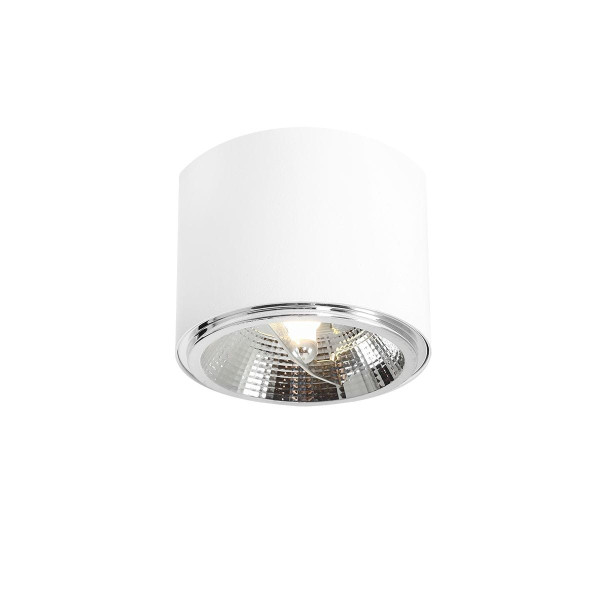 Spot okrągły biały WHITE 1xES111x60W wym:9x11,5x11,5cm IP20 Aldex 917243