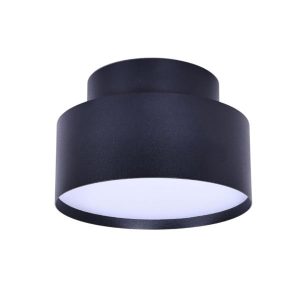 Spot okrągły czarno-biały OVIDIA LED 24W biały ciepły IP20 Rabalux 913885 Spot okrągły czarno-biały OVIDIA LED 24W biały ciepły IP20 Rabalux 913885