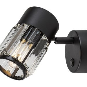 Spot okrągły czarno-przezroczysty VENARO 1xE14x15W IP20 Rabalux 909110 Spot okrągły czarno-przezroczysty VENARO 1xE14x15W IP20 Rabalux 909110