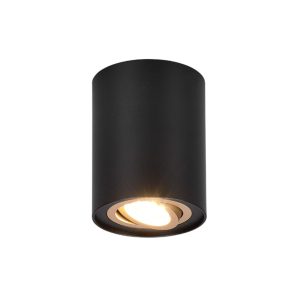 Spot okrągły czarno-złoty COOKIE 1xGU10x35W wym:12,5×9,6×9,6cm IP20 Trio 913880 Spot okrągły czarno-złoty COOKIE 1xGU10x35W wym:12,5×9,6×9,6cm IP20 Trio 913880