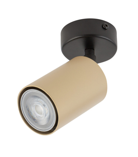 Spot okrągły czarno-złoty Zoom 1xGU10x25W wym:16x6x6cm IP20 Sigma Lighting 909673