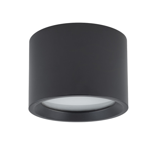 Spot okrągły czarny BOL 1xGX53x12W wym:6,5x9x8,5cm IP54 Nowodvorski 915258