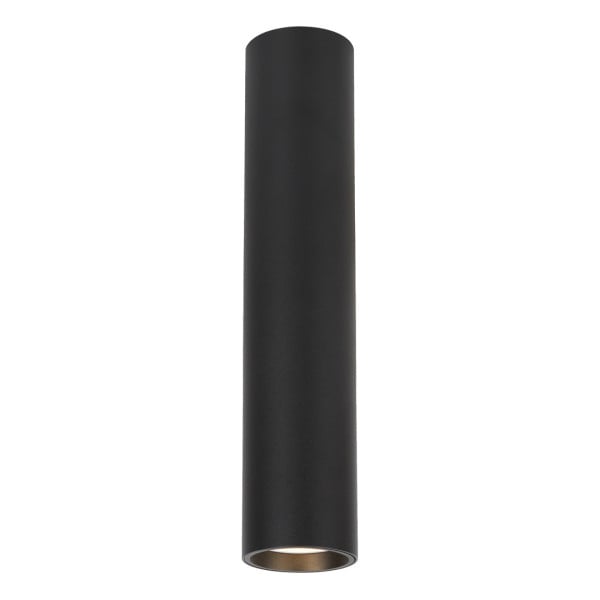 Spot okrągły czarny Genesis 1xGU10x8W wym:30x6,3x6,3cm IP20 Milagro 915064