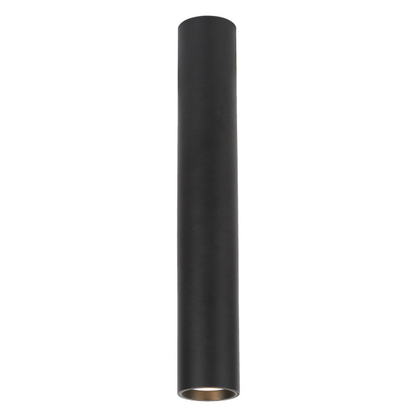 Spot okrągły czarny Genesis 1xGU10x8W wym:40x6,3x6,3cm IP20 Milagro 915066