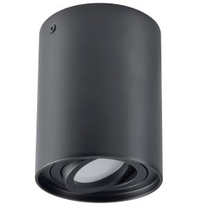 Spot okrągły czarny HADAR 1xGU10x10W wym:12,5×9,6×9,6cm IP20 Polux 914507 Spot okrągły czarny HADAR 1xGU10x10W wym:12,5×9,6×9,6cm IP20 Polux 914507