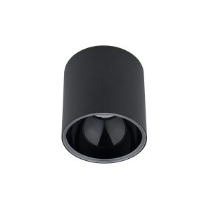 Spot okrągły czarny HALO 1xGU10x10W wym:12,7×12,7×12,7cm IP20 Nowodvorski 915073 Spot okrągły czarny HALO 1xGU10x10W wym:12,7×12,7×12,7cm IP20 Nowodvorski 915073