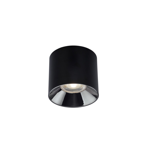 Spot okrągły czarny IOS LED 40W biały ciepły IP20 Nowodvorski 914450