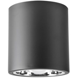 Spot okrągły czarny JUPITER 1xE27x20W wym:14,5x13x13cm IP20 Polux 915151 Spot okrągły czarny JUPITER 1xE27x20W wym:14,5x13x13cm IP20 Polux 915151