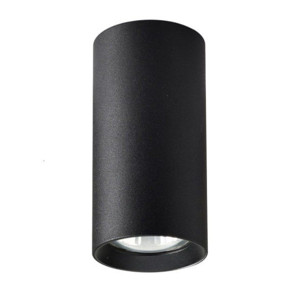Spot okrągły czarny Manacor 1xGU10x50W wym:17x6x6cm IP20 Light Prestige 917281