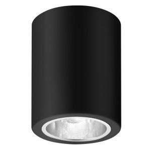 Spot okrągły czarny matowy Kobald 1xE27x40W wym:11x9x9cm IP20 Rabalux 962385 Spot okrągły czarny matowy Kobald 1xE27x40W wym:11x9x9cm IP20 Rabalux 962385