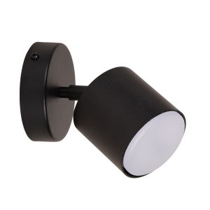 Spot okrągły czarny MILA 1xGX53x12W wym:15x10x10cm IP20 Sigma Lighting 909038