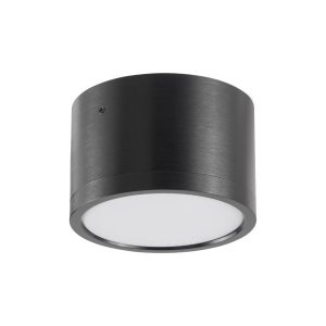 Spot okrągły czarny MIRELLA 1xGX53x6W wym:5,4×8,3×8,3cm IP20 Polux 915149