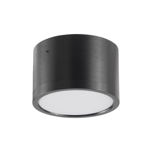 Spot okrągły czarny MIRELLA 1xGX53x6W wym:5,4x8,3x8,3cm IP20 Polux 915149
