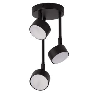 Spot okrągły czarny NEMO 3xGX53x12W wym:35x18x18cm IP20 Sigma Lighting 908911