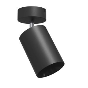 Spot okrągły czarny POINT 1xGU10x10W wym:19x8x8cm IP20 Brosline 905053 Spot okrągły czarny POINT 1xGU10x10W wym:19x8x8cm IP20 Brosline 905053