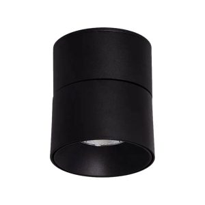 Spot okrągły czarny Romeo LED 15W biały neutralny wym:11x9x9cm IP20 Abruzzo 914557 Spot okrągły czarny Romeo LED 15W biały neutralny wym:11x9x9cm IP20 Abruzzo 914557
