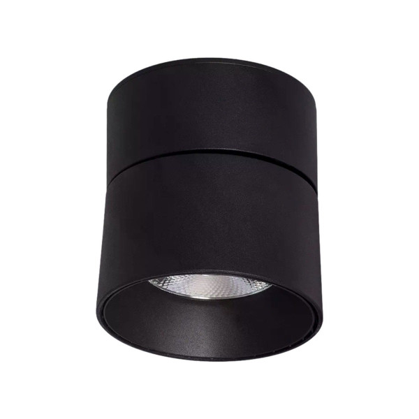 Spot okrągły czarny Romeo LED 30W biały neutralny IP20 Abruzzo 914373